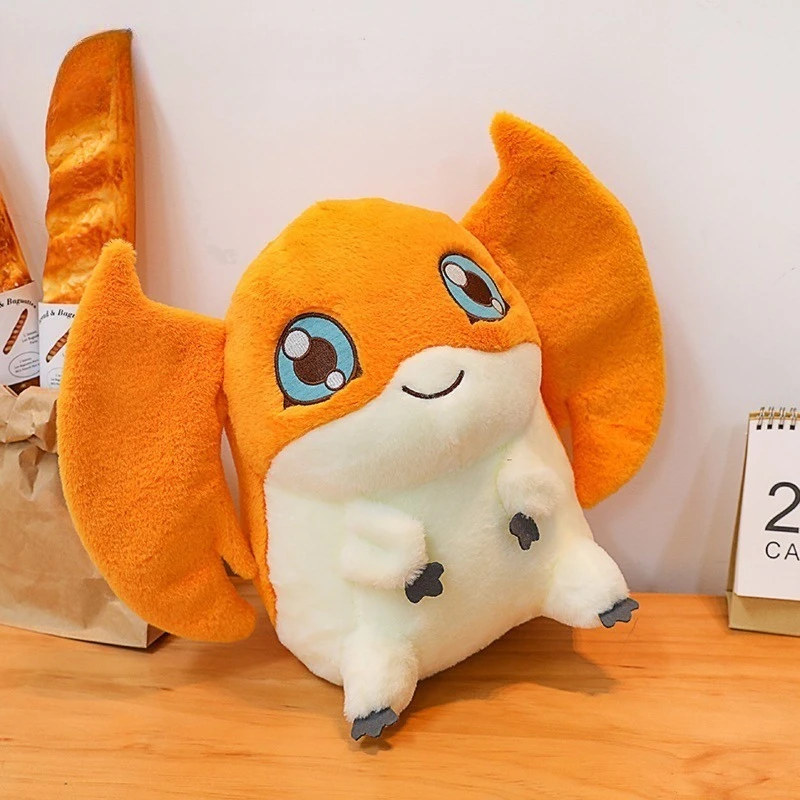 35/45/55 ซม.Patamon Digimon Plushies การ์ตูนอะนิเมะ Kawaii Peluche นุ่มสบายตุ๊กตาเบาะเครื่องประดับของเล่นเด็กของขวัญ