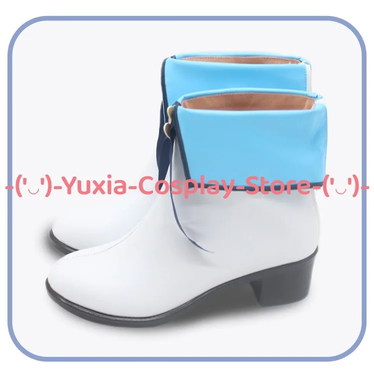 Yuxiacosplay! Project Sekai Airi Momoi Shizuku Hinomori Haruka Kiritani Cosplay Schoenen Anime Karakter Prop PU Lederen Laarzen