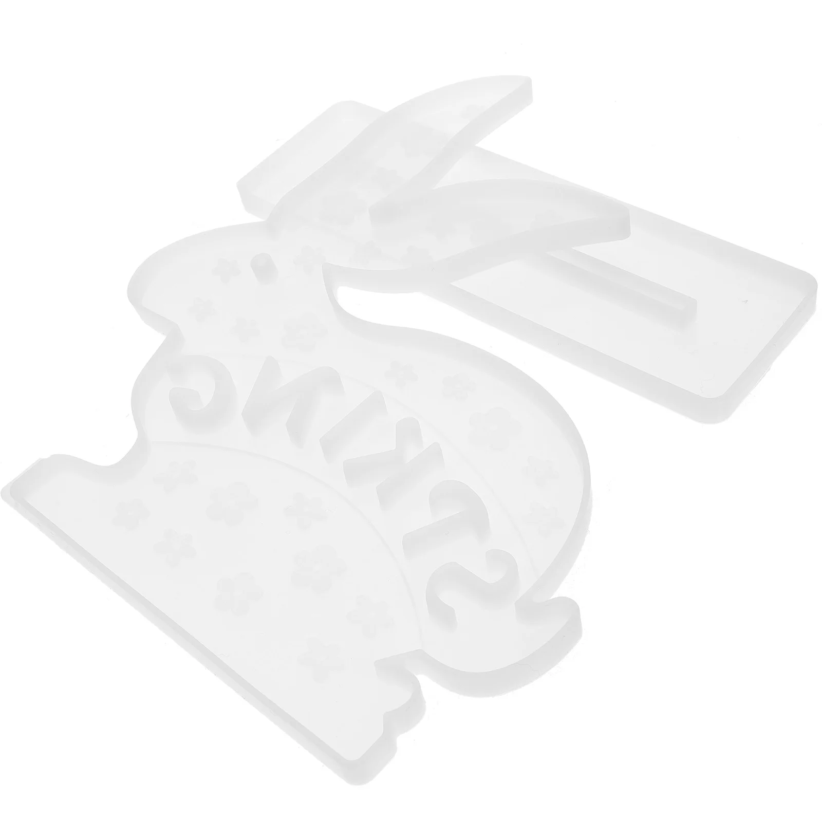 

Silicone Bunny naments Crafts Epoxy Resin Molds Resin Epoxy Table Mold Decoration Jewelry Accessories DIY Project