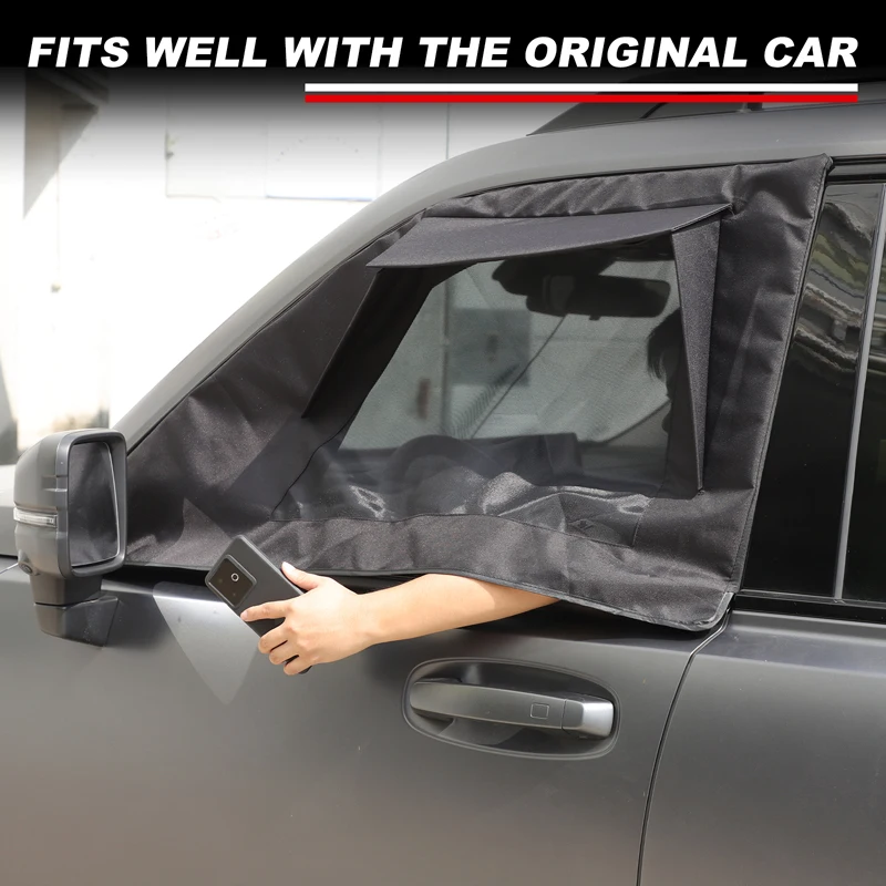 

Для 2024 + Haval H9 Защитный чехол для заднего окна двери, вентиляция заднего окна автомобиля, противомоскитная сетка, аксессуары, автоаксессуары