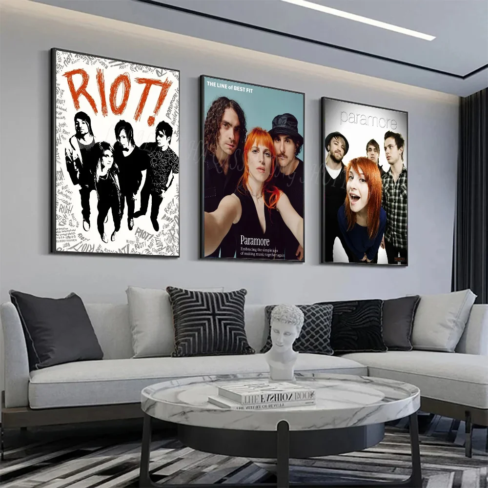 Singer Paramore 2023 Tour Music Album Cover Poster Wall Art Home Decor Room Decor Digital Painting Living Room Restaurant Kitch