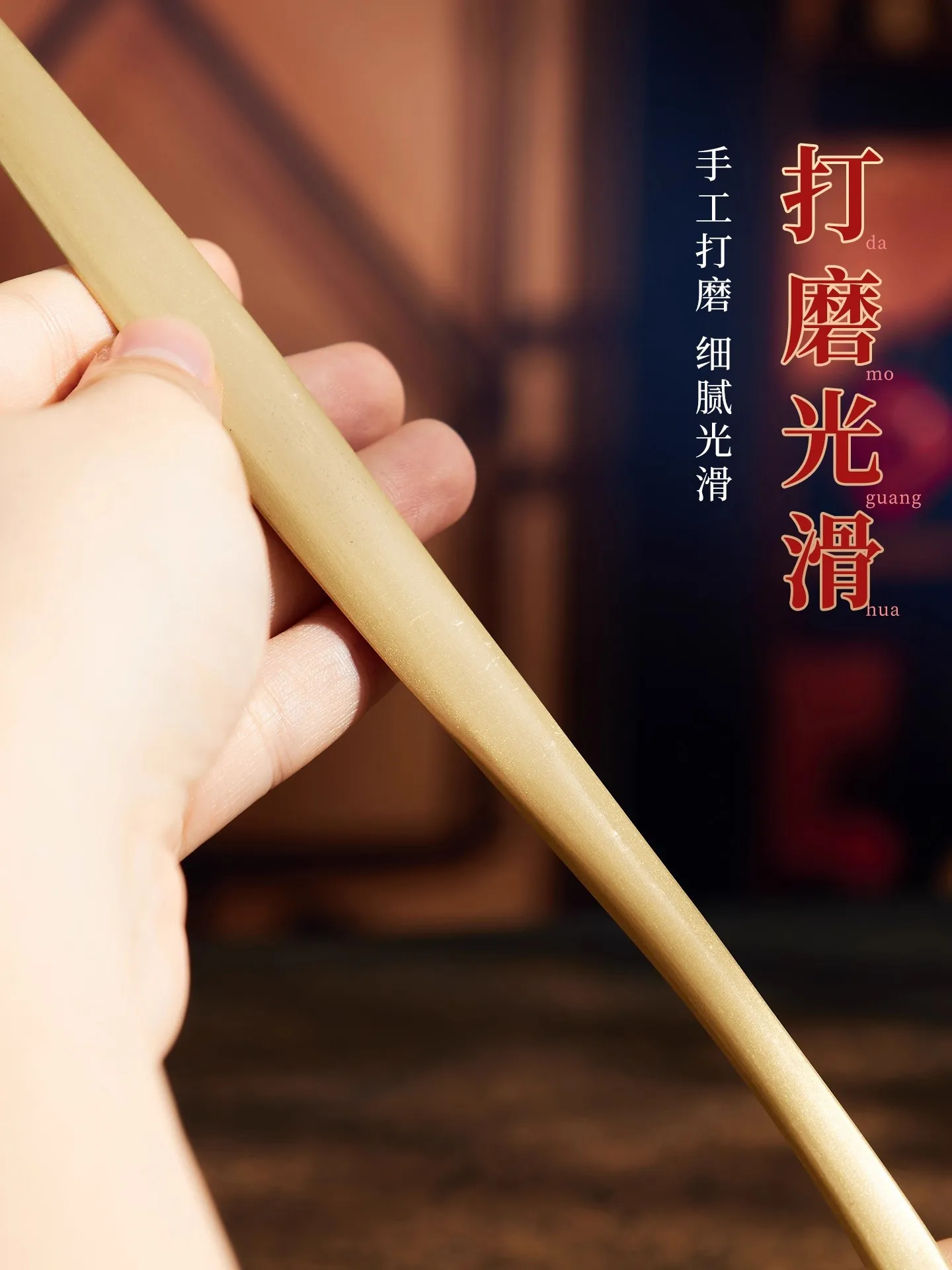 1 x Messing-Xuan-Papierschneidemesser – traditioneller chinesischer Kalligraphie- und Malschneider für Reispapier, Couplets und Kunst mit Box