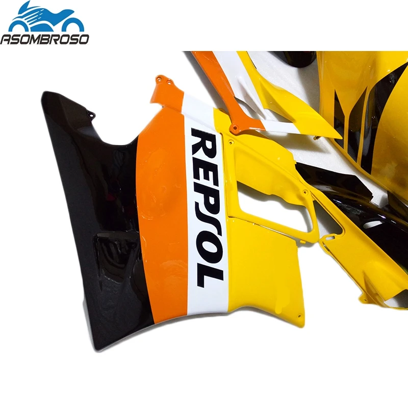 Customized Paint fairings Fit For Honda CBR600 F2 1991 1992 1993 1994 Bodywork Fairing Kit cbr 600 91 92 93 94 Yellow Black WY69