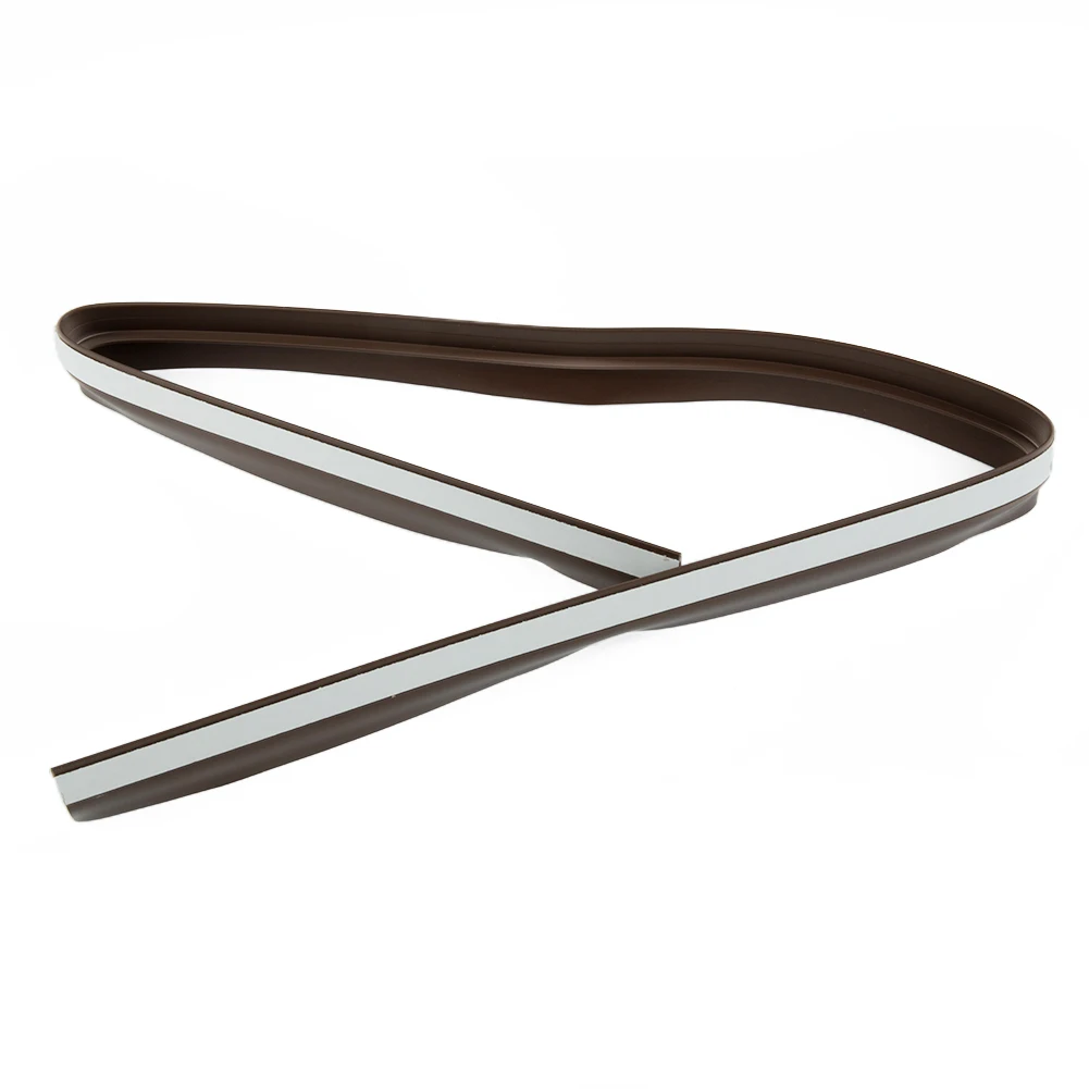 Door Bottom Seal Door Bottom Seal Strip Weather Strip Reduction Stopper Under PVC Door Sealing Blocker Door Weatherstrip 90X4cm