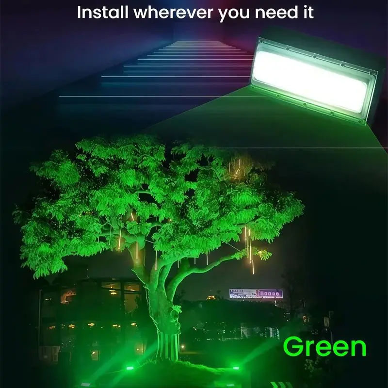 

100W 200W LED Flood Light Outdoor Waterproof Landscape Spotlight for Tree Lighting Yard Park Garden Christmas Projector Lighting