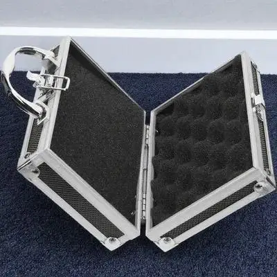 

Portable Aluminium Alloy Tool Box Large Capacity Storage Box Multi-Function Toolbox Organizer Indoor Gardening Tools