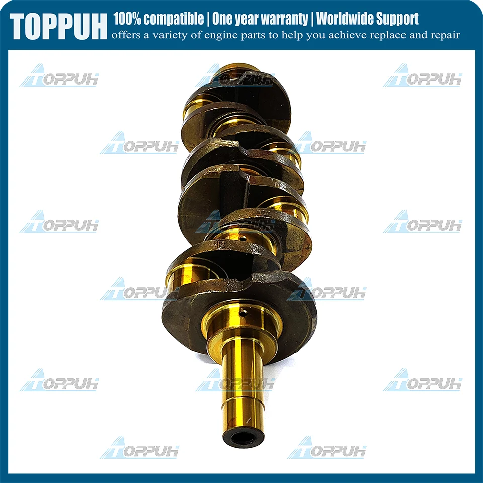 Crankshaft For Mitsubishi 4M40 4M40T engine PAJERO TRITON CAT 306 307 Excavator