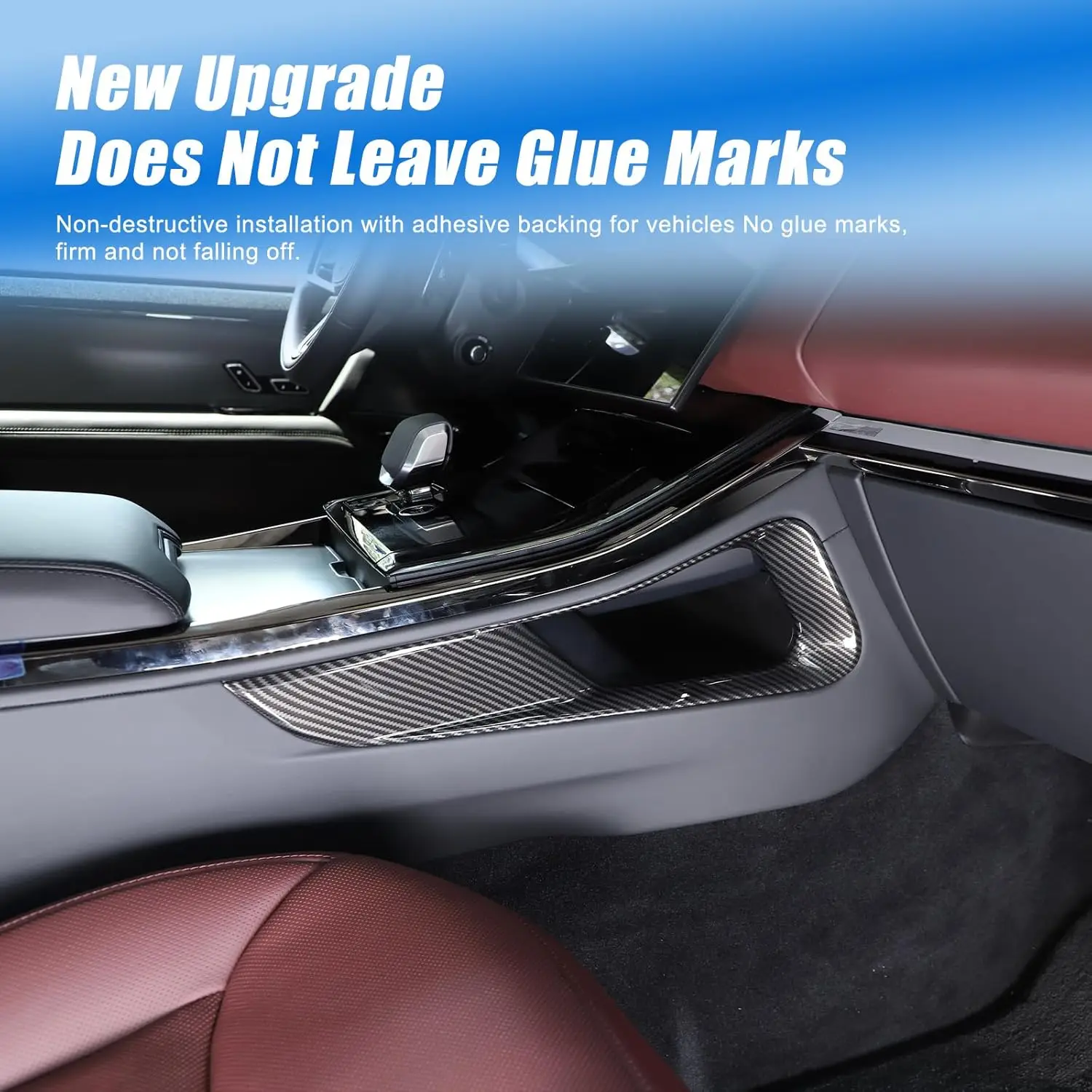 Car Gear Shift Lower Side Panel Trim Cover For Range Rover Sport 2023-2025 Center Console Shift Side Decortive Trim Accessories
