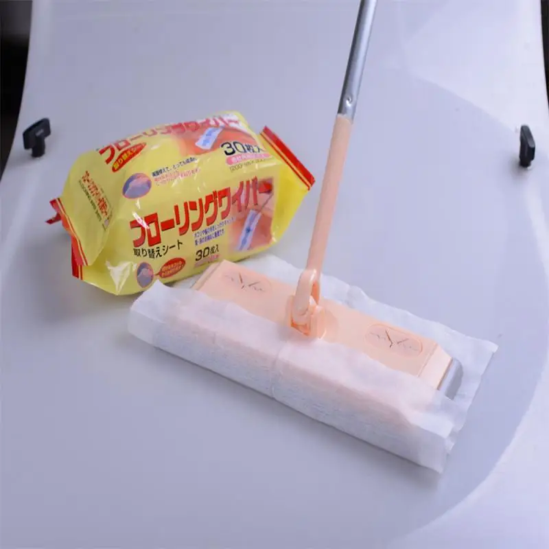Pieces/pack Electrostatic Dedusting Paper Disposable Wipes Removal Floor Mop Cleaning Sticky Dust Cloth Dustless R5R6