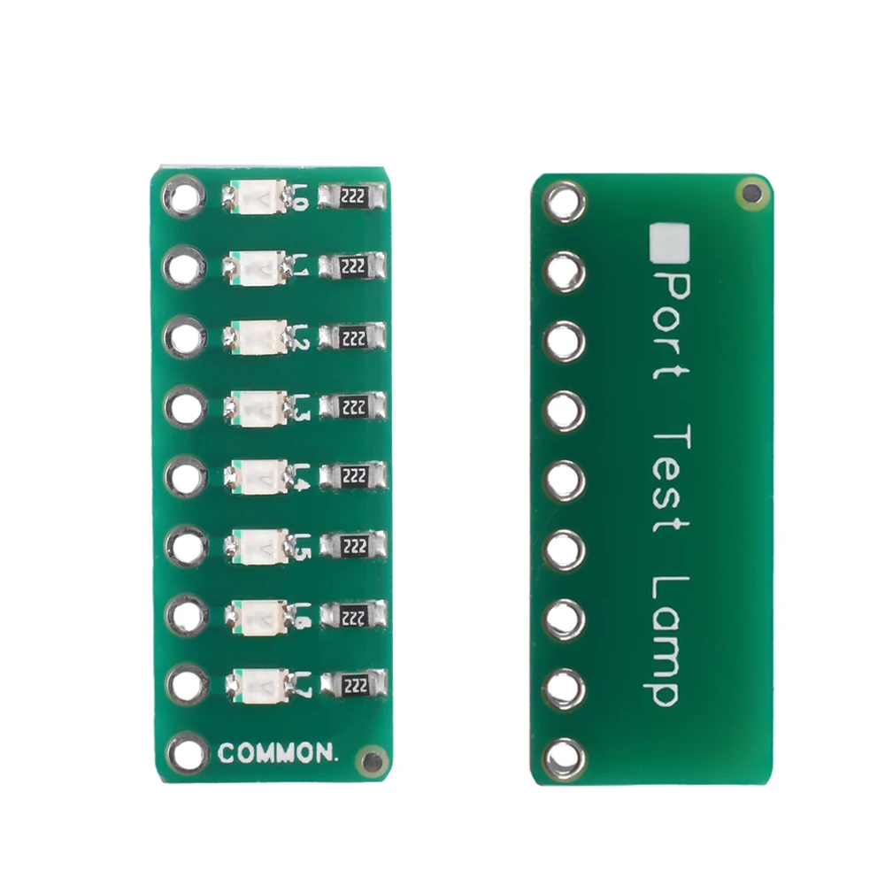 5 STKS 8-segment LED-poort Testlicht Indicator Stromend waterpoort Testlamp Rood Groen en Blauw Kleuren Optioneel