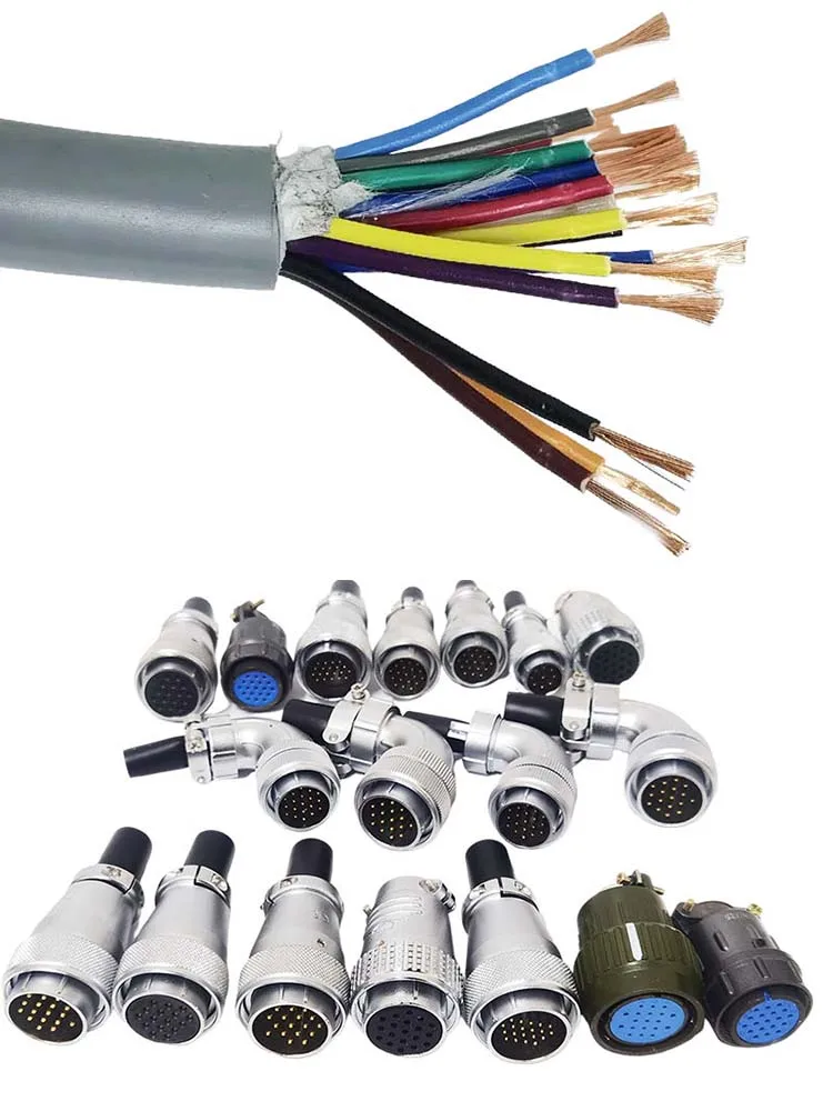 BateRpak X24K19P Y28M-19TK Pneumatic Marking Machine Data Cabel wire 19pins,Coding Machine Carving Wire3/5Meter,1pcs price