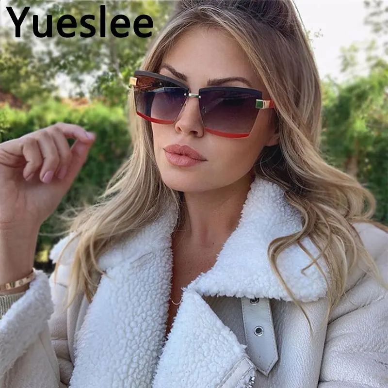 47391 Popular Dames Zonnebril Retro Square Luxury Sunglasses Men Women Fashion Shades Uv400 Vintage Glasses Gafas De Sol