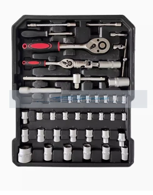 399-piece Set of Auto Repair Tools, Trolley Case Set, Light Sleeve Set, Household Hardware Repair, Auto Repair Toolbox.