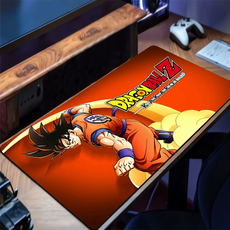 Mouse Pad DBZ Dragon Ball 90x40cm Anime Gaming Accessories Large Carpet Gamer xxl Computer Keyboard Pad Rubber Desk Mat Mausepad