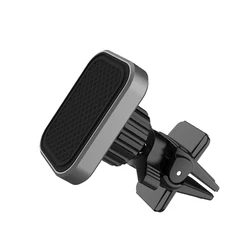 Clip de ventilation magnétique universel, support de téléphone de voiture avec 6 aimants puissants et support de téléphone portable pour iPhone Samsung Galaxy