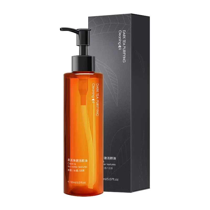 น้ำมันทำความสะอาดชาดำ, สำหรับรอบดวงตาและใบหน้า, ให้ความชุ่มชื้นแก่ผิวหน้า, ทำความสะอาดอย่างอ่อนโยน, น้ำมันล้างเครื่องสำอาง, น้ำยาล้างเครื่องสำอาง, น้ำยาล้างเครื่องสำอาง