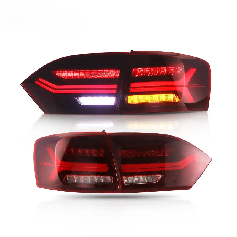 Factory LED Taillights With Sequential Turn Signal Tail Lamp 2011-2014 Vento Atlantic SAGITAR Tail Light For VW Jetta mk6