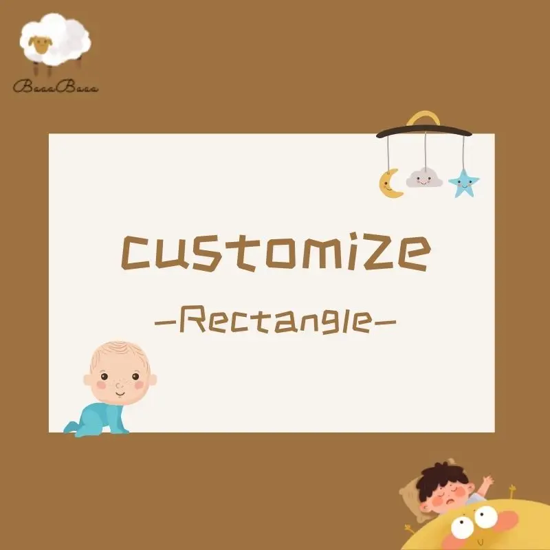 

Children's rectangular rug custom