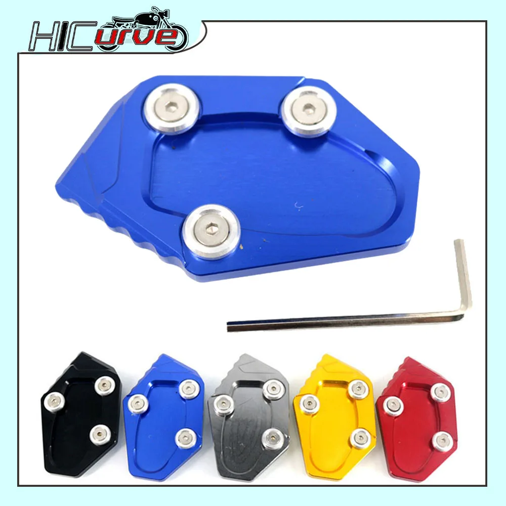 For YAMAHA YZF-R3 YZF-R25 YZF R3 R25 MT-03 MT-25 Motorcycle Accessories Kickstand Enlarge Side Stand Extension Support Plate