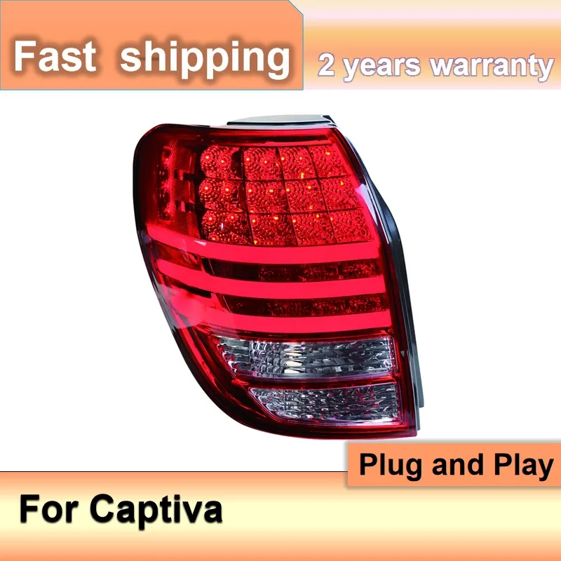 

Car Accessories for Chevrolet Captiva Tail Light 2008-2015 Captiva Taillight Rear Lamp LED DRL+Brake+Park+Stop+Turn Signal