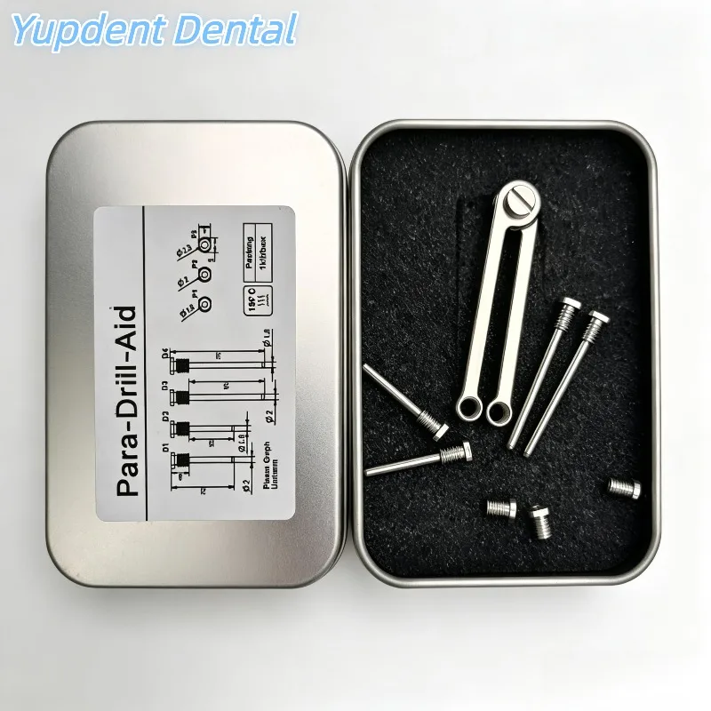 Dental Implant Surgical Guide Parallel Drilling Locator Autoclavable 135°C Implant Surgery Drilling Guide Kit Dentistry Tools