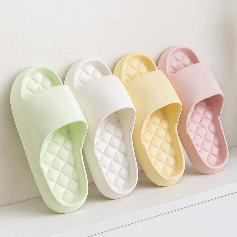 Women Slippers EVA Foam Lovers Home Slippers Summer Super Light Antiskid Bathroom Slippers Multi Color Cute Indoor Slippers