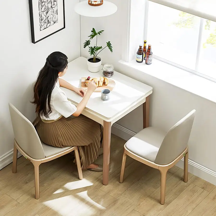 

47 Wooden Foldable Kitchen Table Dining Table Rotating Table 46 People Customizable