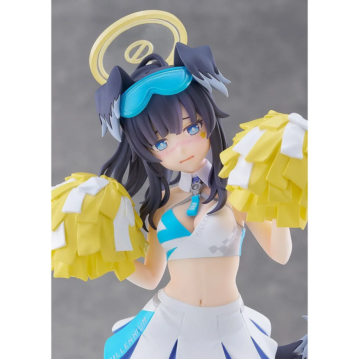 Original Good Smile Company Pop Up Parade Archivo Azul - Nekozuka Hibiki Cheer Squad, Memorial Lobby Ver. Figura de anime