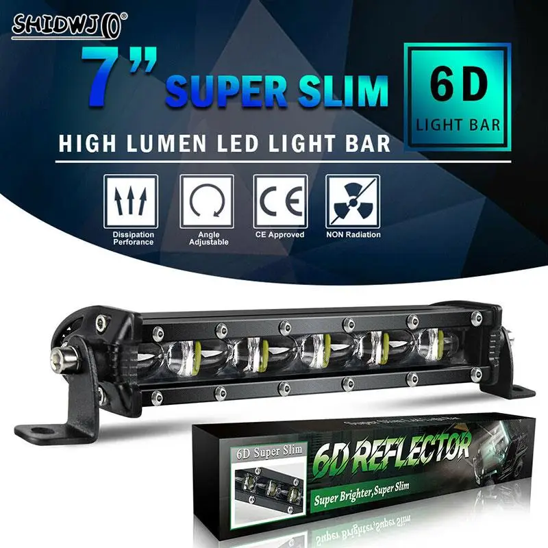 

8inch 480W SUV Driving Fog Lamp Spot Flood Work Light Worklight Led Work Lights For Off Road Vehicle SUV Car Trucks