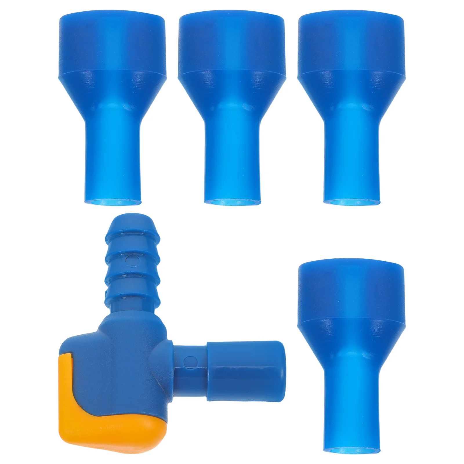 

1 Set Silicone Mouthpiece Cycling Hydration Bladder Connector Kit Leakproof Bite Valve Adapter For Outdoor Sports Replacement