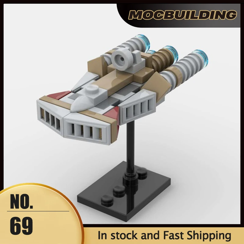 Space Movie Series Model 1:1455 Crucible Warship MOC Building Blocks DIY Assembly Bricks Creative Toys Collection Display Gifts