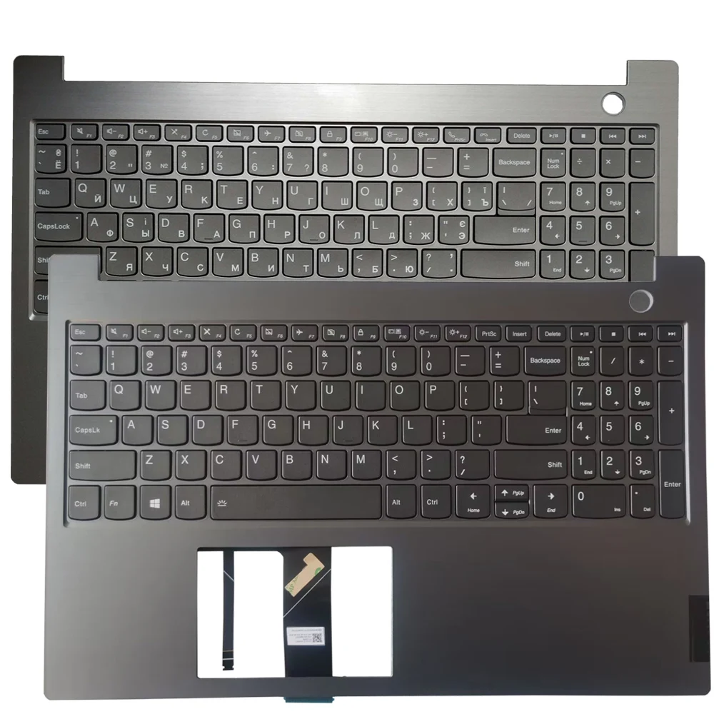 

NEW For Lenovo ThinkBook 15 IML IIL15-IIL 15-IML Russian/US laptop keyboard with palmrest upper cover backlight