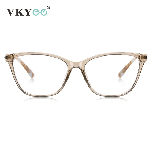 Imagen 2 del producto VICKY-gafas de lectura minimalistas con forma de ojo de gato para mujer, diseño clásico de moda, antiluz azul, prescripción personalizable LS232