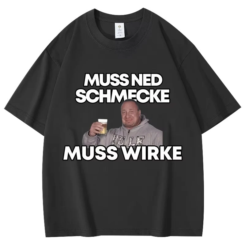 Markus Ruhl Meme مضحك تي شيرت الرجال النساء س طوق تي شيرت موضة عادية تيز تي شيرتات قصيرة الاكمام للجنسين الهيب هوب الشارع الشهير #3