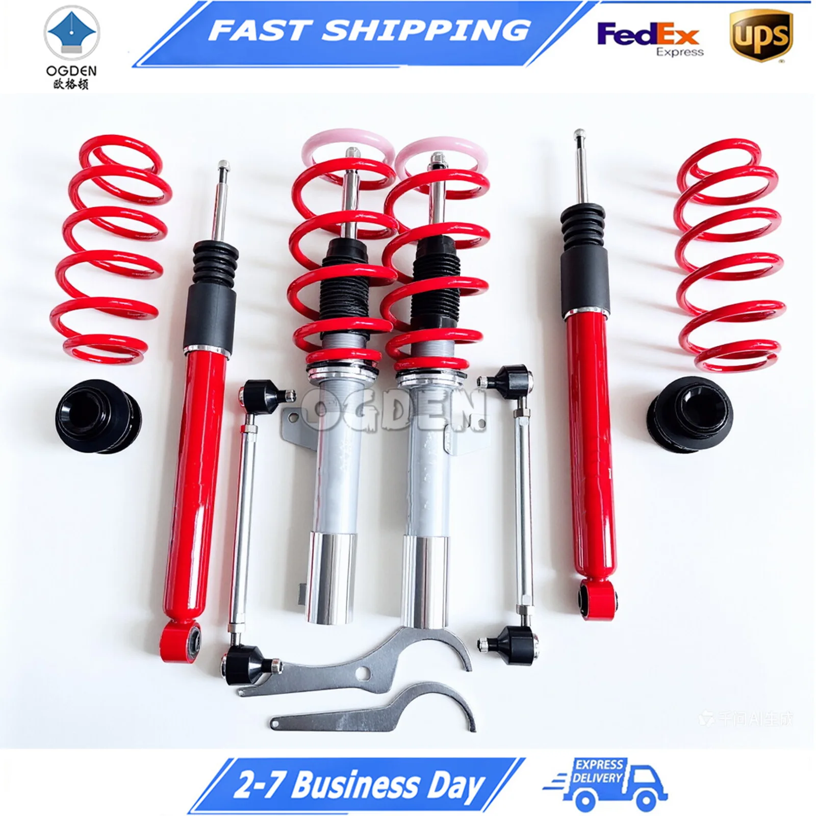 OGDEN Coilovers Suspension for Volkswagen Golf 4 - Street Comfort Version