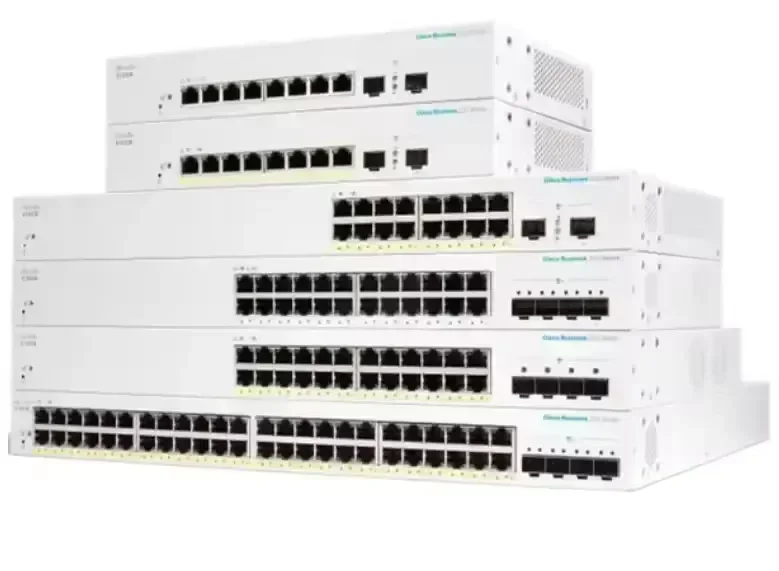 Original New Network Switches CBS350-24FP-4G-CN Managed 24 Port Ge Full Poe 4x1g Sfp Switch