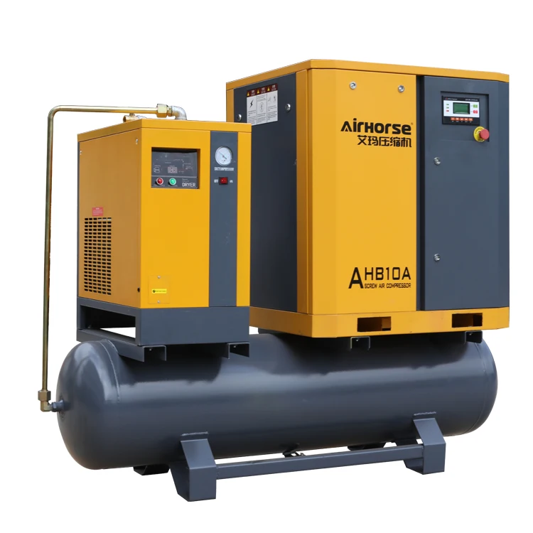 

Factory Low Noise Compresseur Industrial Rotary 11kw 15hp Silent Screw air Compressor Air-Compressors Rubowy