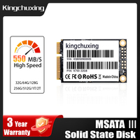 Kingchuxing Ssd MSATA SSD 2TB Solid State Disk 1TB 512GB 256GB 128GB Hard Drive for Laptops Notebook SSD52777