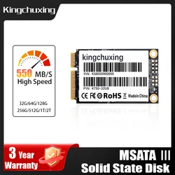Kingchuxing Ssd MSATA SSD 2TB Disco de estado sólido 1TB 512GB 256GB 128GB Disco duro para ordenadores portátiles Notebook SSD52777