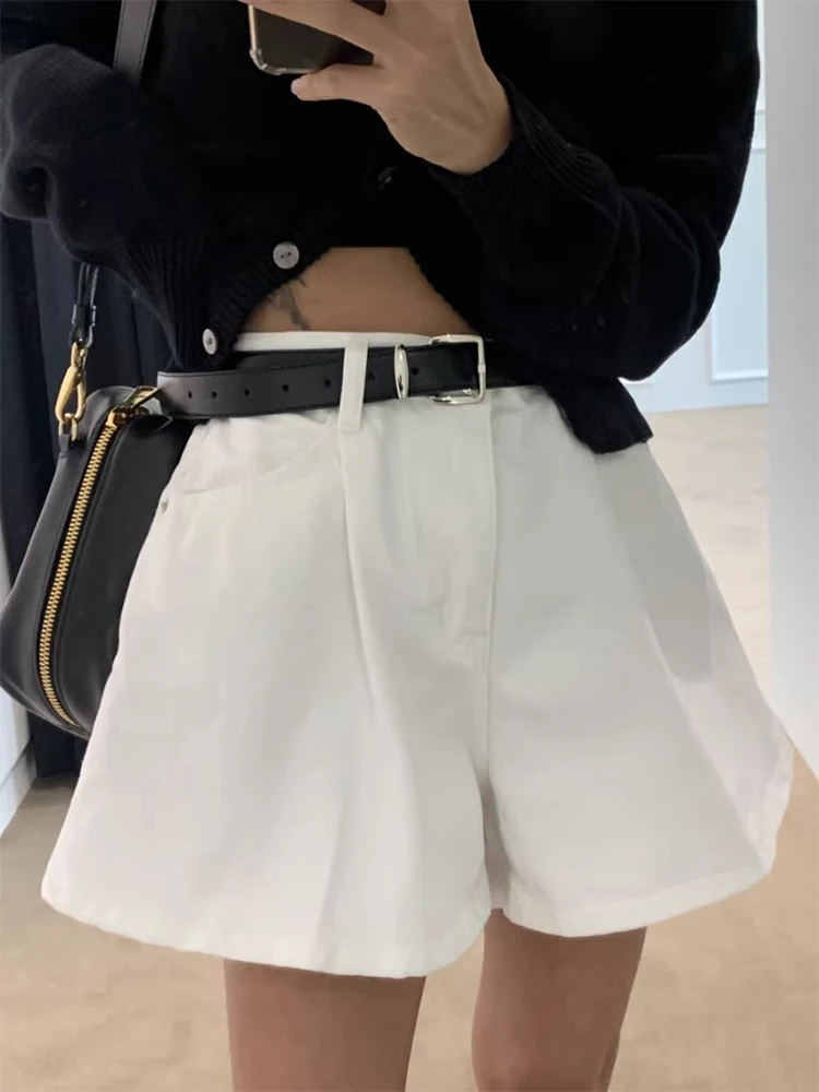 

Женские джинсы с высокой талией и широкими штанинами, базовые, однотонные, летние, новые, утягивающие, повседневные, свободного кроя