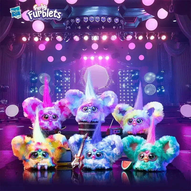 هاسبرو أصلي صغير من القطيفة الإلكترونية للحيوانات الأليفة الموسيقية اللطيفة على شكل روح الحيوانات الأليفة الدفع الكامل للحيوانات الأليفة التفاعلية الرائعة