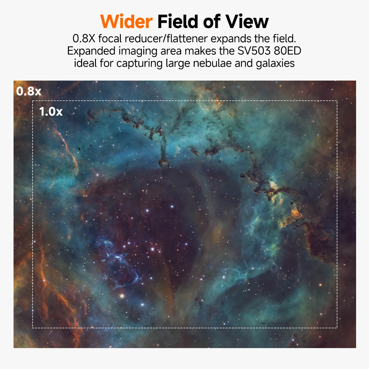 Svbony SV503 Astro Telescope 70/80/102ED Extra Low Dispersion Achromatic Refractor OTA For Exceptional Viewing Astrophotography