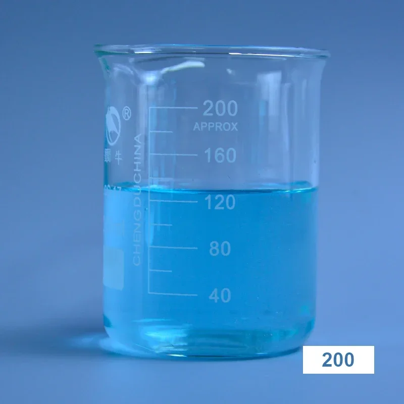 3pcs/set ( Glass Beaker Chemistry Experiment Labware For School Laboratory Equipment