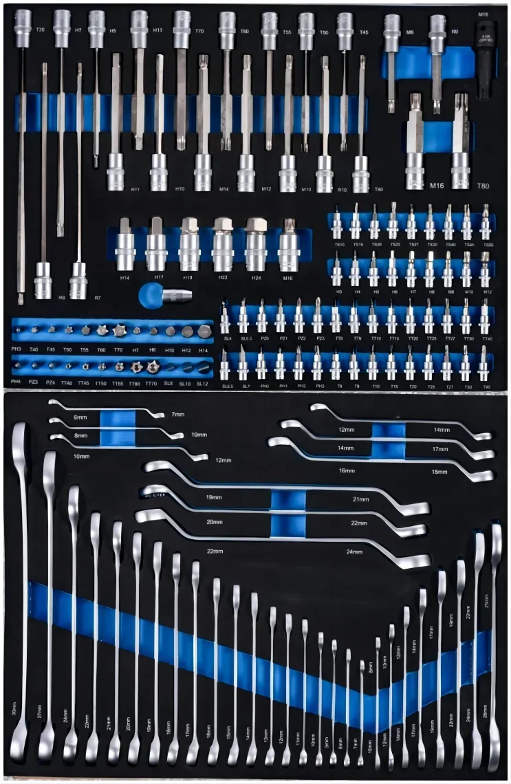 300pcs+ 6 Sets CRV High Quality European Market Hand Tool Sets