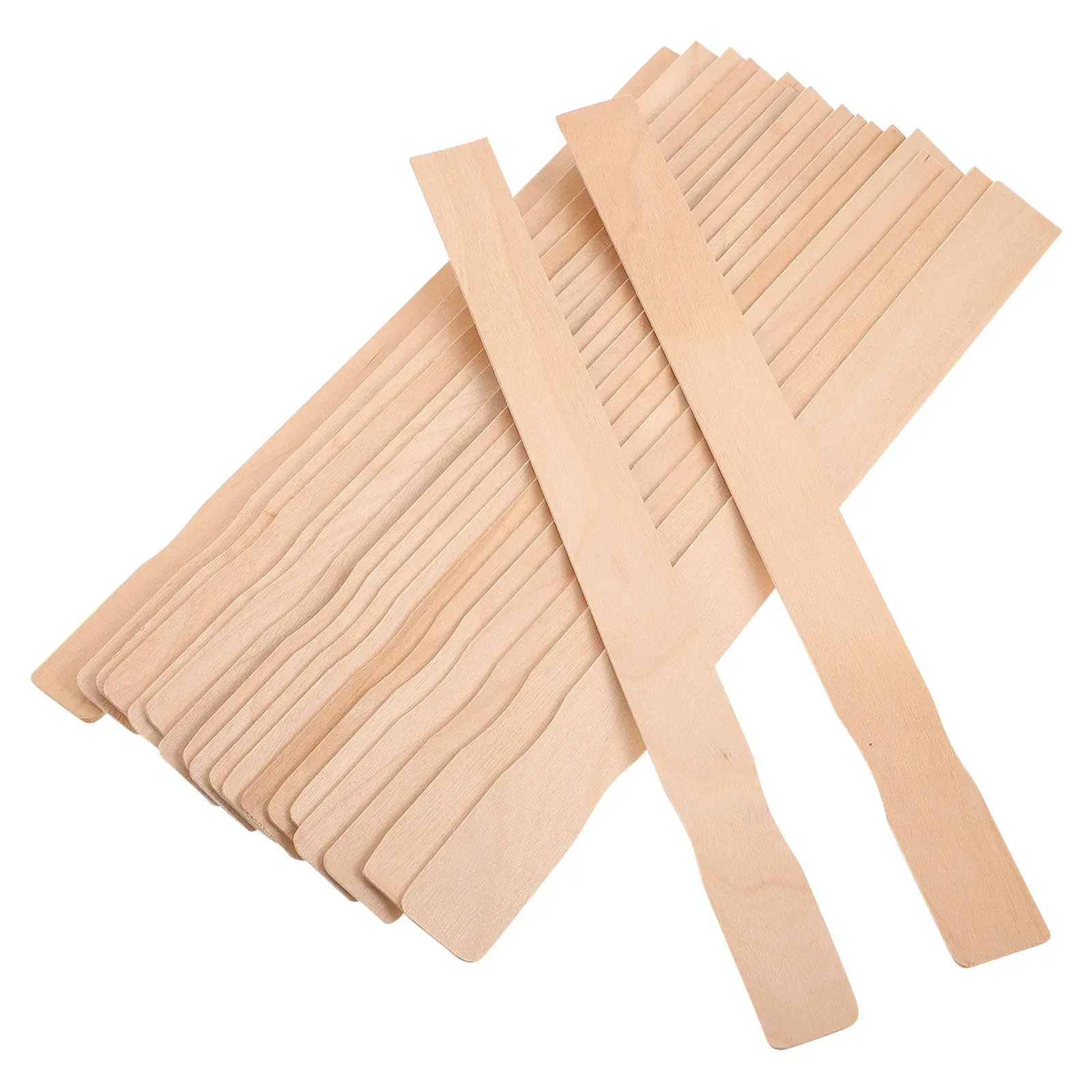 

20 Pcs Paint Stir Stick Wood Stirring Sticks Mixing Rods Restaurant Hotel Crafts Bells Painting Wand