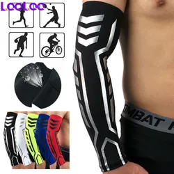 Manguitos de compresión para hombre y mujer, calentadores deportivos para correr, ciclismo, correr, baloncesto, fútbol, conducir, 1 piezas