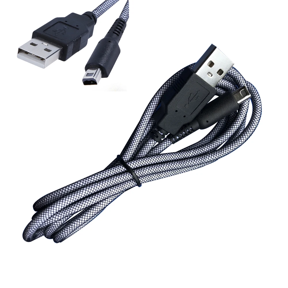 

USB Charging Power Cable Power Charging Lead Cord for 3DS for NDSI USB Charge Cables 5ft