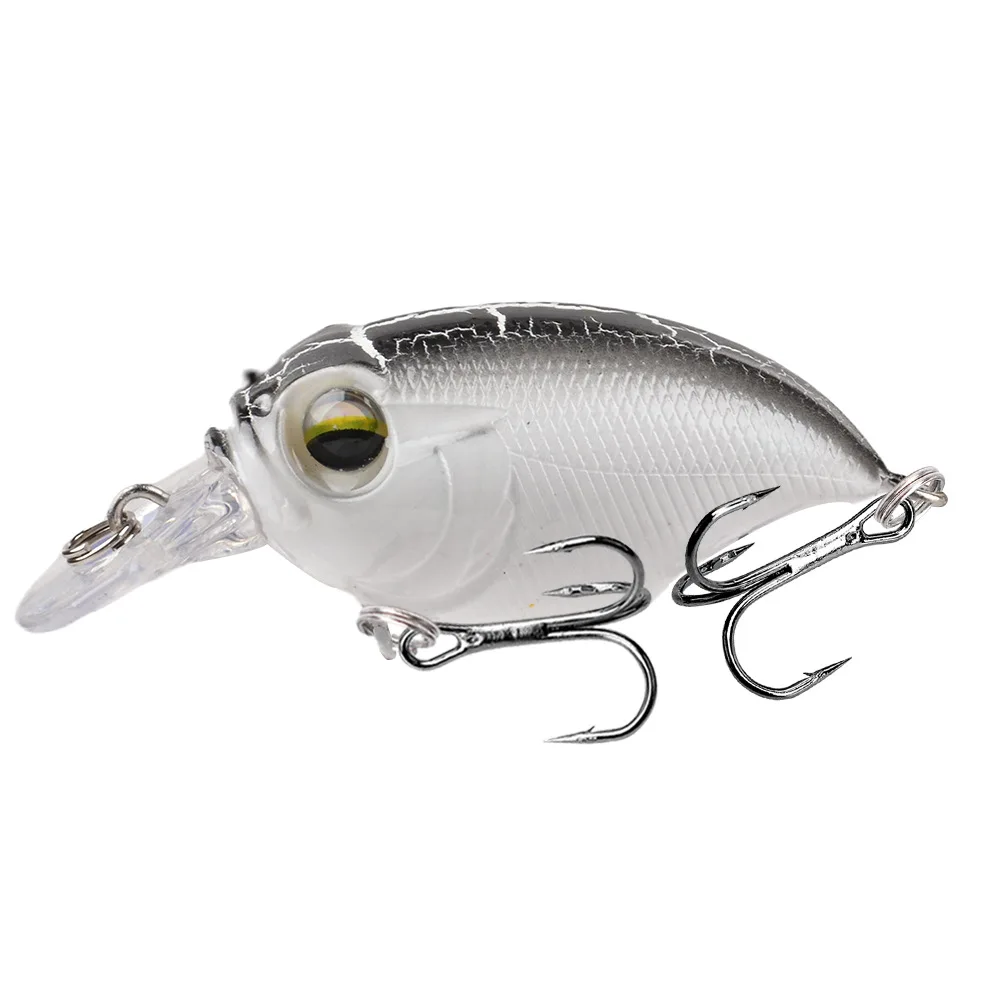 1 Stück Floating Rock 'n' Roll Chub-Köder, 6 cm/8,5 g, künstlicher Köder, scharfer Dreifachhaken, Salzwasser-Angelausrüstung und Zubehör – Detail 5
