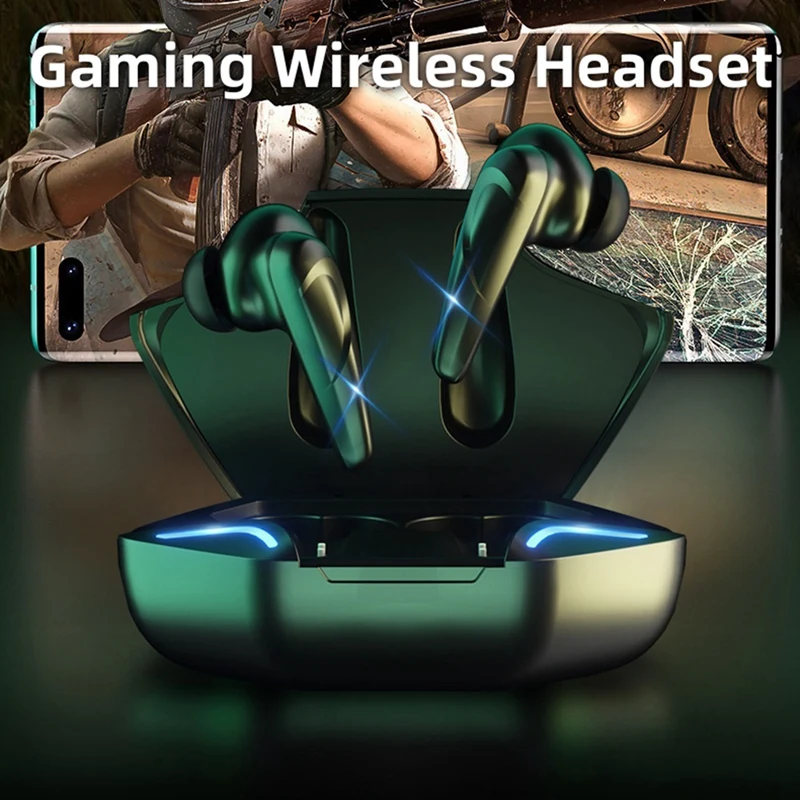 سماعات أذن لاسلكية G11 RGB داخل الأذن سماعات إلغاء الضوضاء سماعات HIFI للرياضة والعمل والقيادة