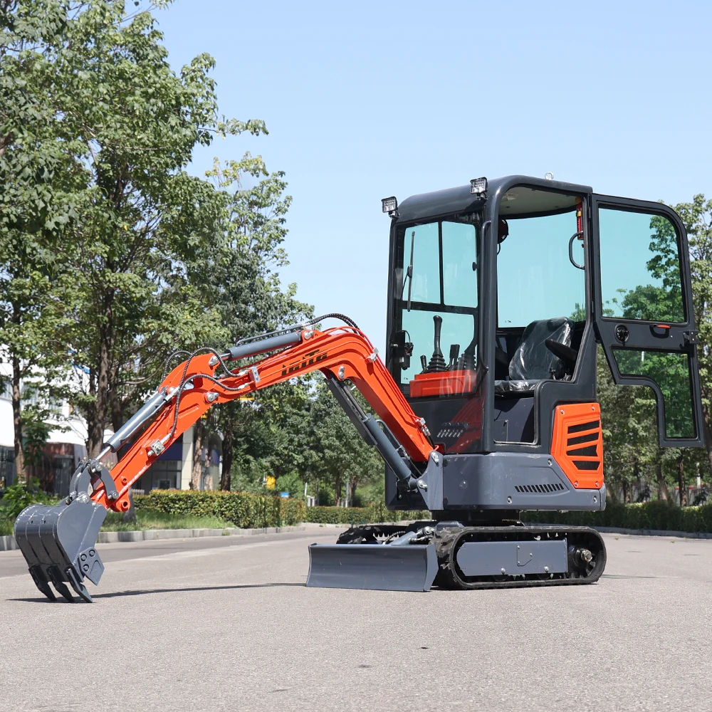 Cina Epa Euro 5 escavatori 1.0 Ton Mini escavatore idraulico 1000KG piccolo escavatore spedizione gratuita